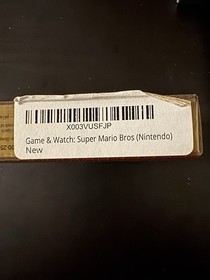 Nintendo Game & Watch Super Mario Bros. Color Screen Handheld Electronic Game