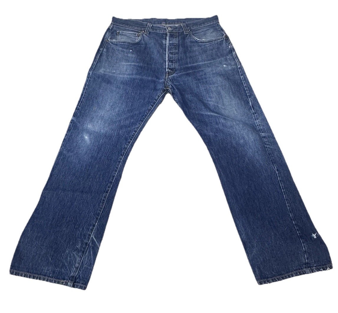 Levi's 501 XX Selvedge Denim Jeans LVC 1947 Repro 38x36 (Actual
