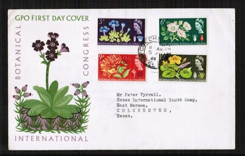 Great Britain 1964 Botanical Congress First Day Cover