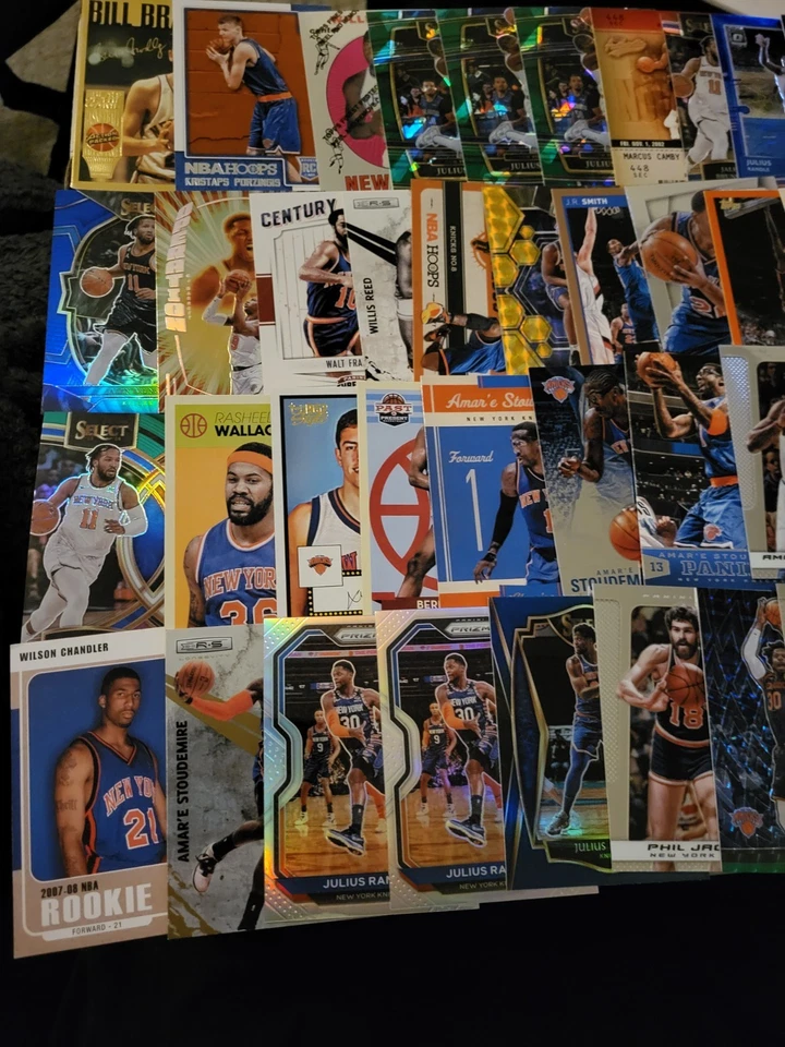 Огромный New York Knicks (98) баскетбольная карточка лот редкая! Джален Брансон и многое другое! - Изображение 2 из 4