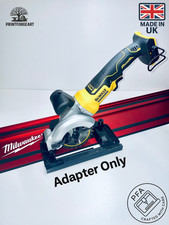 Dewalt DCS571 Adapter Base Milwaukee  Guide Rail Track Made In UK