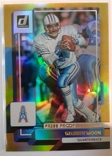 2022 Panini Donruss - Warren Moon #46 Press Proof Premium Houston Oilers 