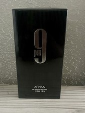 Afnan 9 PM Eau de Parfum Spray Men 3.4 fl oz 100 Ml New In Box