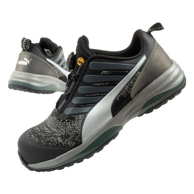 Puma buty robocze Charge Black Disc Low S1P ESD HRO SRC czarne BOA - 43 Puma