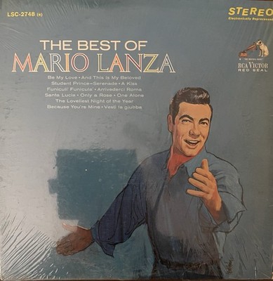 Mario Lanza - The Best of Mario Lanza (Vinyl LP - Used VG)