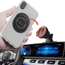 Car Phone Mount Without Magnetic Stick On Dashboard 360 Rotatable Universal
