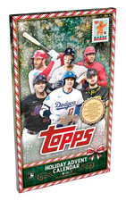 2025 Topps Holiday Baseball MLB Trading Cards Advent Calendar - 110 Cards 🔥