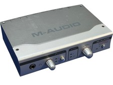 M-Audio FireWire Audiophile Interface MIDI S/PDIF Audio Inputs Outputs