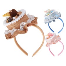 1pc Birthday Headband Cute Birthday Hat Headband for Women Girls Hair Decor
