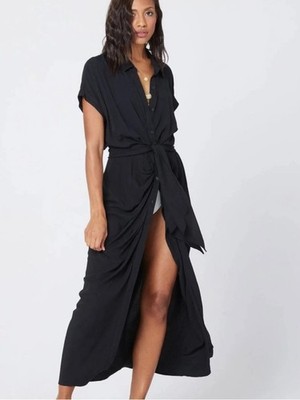 L*Space Prism Dress Black Size Medium