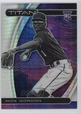 2021 Panini Chronicles Titan Hyper Prizm /299 Nick Gordon #17 1k2s