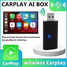 New Wireless CarPlay Adapter Mini Dongle Adpater For iPhone Apple IOS Plug Play