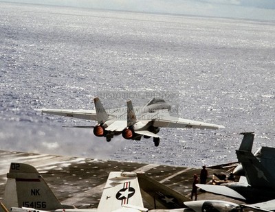 GRUMMAN F-14A TOMCAT VF-21 USS CONSTELLATION 1984 8.5X11 PHOTO