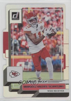 2022 Donruss Press Proof Silver Die-Cut 68/75 Marquez Valdes-Scantling #95 0c6