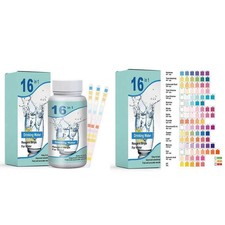 PH Water Testing Kit 16 in 1 Water Quality Test Strips for Well Drinking Use