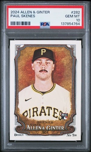 2024 Topps Allen & Ginter #282 Paul Skenes PSA 10