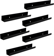 1-10x Floating Vinyl Record Album Wall Mount Display Shelf Acrylic Clear Holder