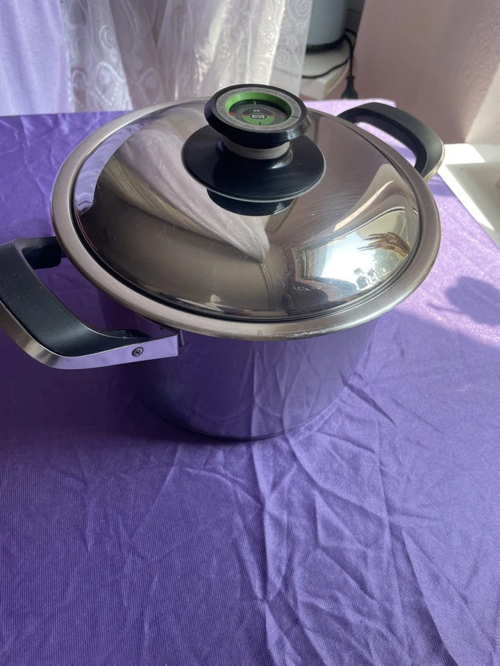 AMC Topf 2 sterne mit Visiotherm Deckel 2 Teilig 20 cm 4,2 Liter,