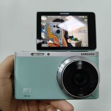 Samsung NX Mini 20.5MP Flip Screen Mirrorless Digital Camera with 9mm f/3.5 Lens