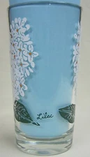 Lilac Peanut Butter Glass Glasses Drinking Kitchen Mauzy 68-5