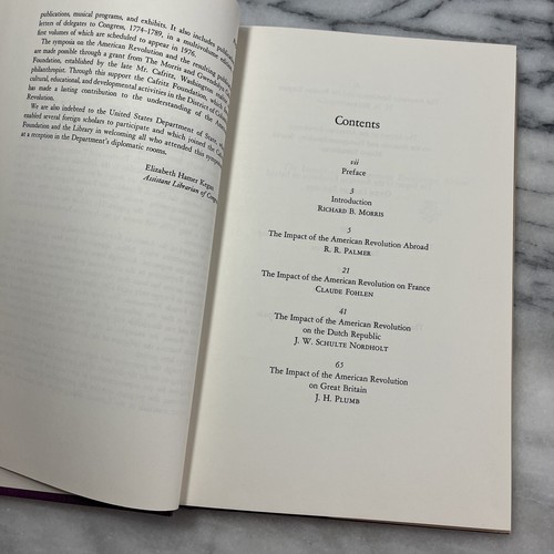 The Library Of Congress Symposia On The American Revolution 1972-76 Buchpaket - Bild 20 von 24
