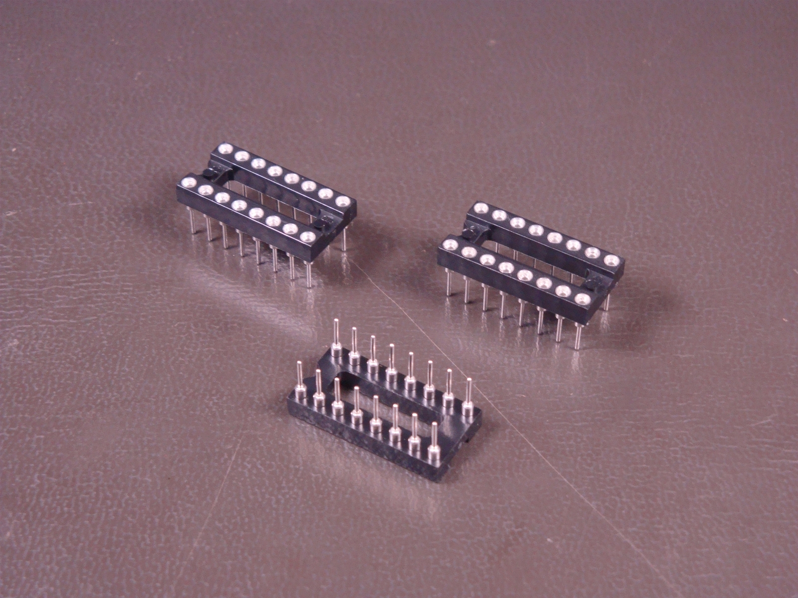 Dual In Line Socket Lot of 3 111-99-316-41-001 Mill-Max Dual-In-Line Socket DIP 16 Position ...