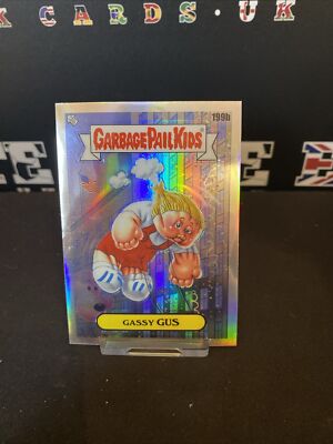 2022 Garbage Pail Kids Chrome Gassy Gus #199b Refractor B1-T7
