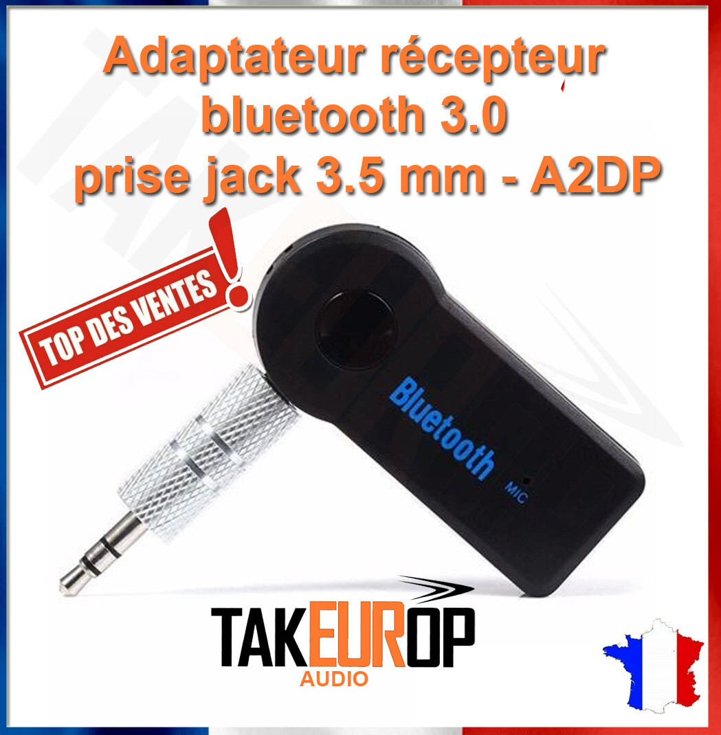 Récepteur Bluetooth avec connecteur jack