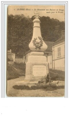 DANGU The Monument to the Children of Dangu Dead for France - 715