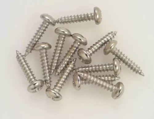 True Custom Shop® 3/8" NICKEL Tuner Mounting Screws for Fender Strat/Tele 12pk