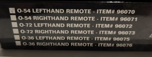 Atlas O Scale Custom Superme Switch 0-54 Left-Hand Remote #96070 - Picture 2 of 9