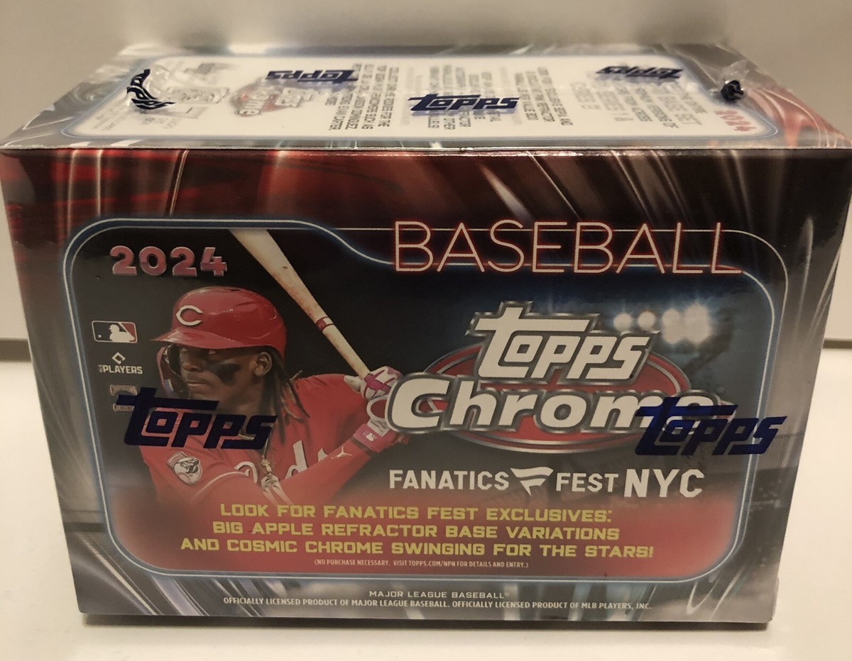 Fanatics Fest 2024 New York City Topps Chrome Exclusive MLB