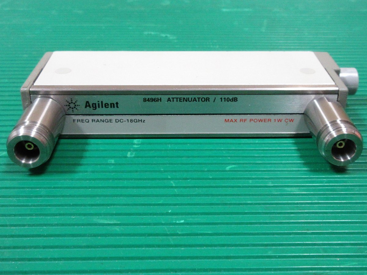 Agilent 8496H Programmable Step Attenuator 0-110dB DC-18GHz Agilent 8496H Programmable Step Attenuator 0-110dB DC-18GHz
