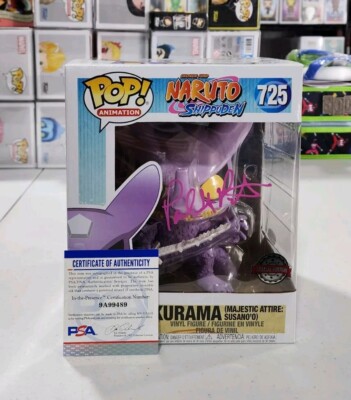 Funko Pop Kurama Majestic Attire Susano'o Signed By PAUL ST. PETER