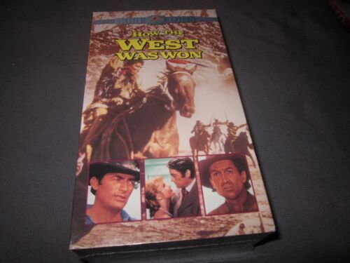 HOW THE WEST WAS WON Gregory Peck VHS Factory SEALED NEW