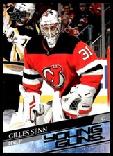 2020-21 Upper Deck Young Guns Gilles Senn Rookie New Jersey Devils #453 R87