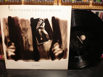 Neil Young & Crazy Horse   Life  ~ Vintage 1988 LP  *Reprise Records 1-25719