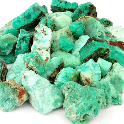 Chrysopras Edelsteine roh Ø 30 - 55 mm Wassersteine Heilsteine AA - Qualität p