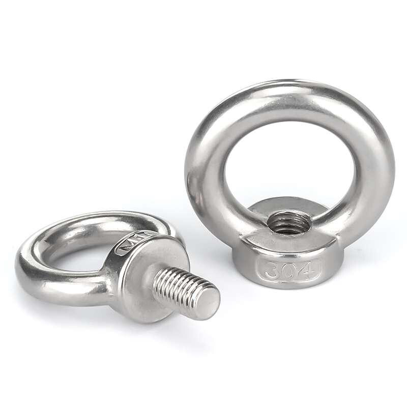 Lifting Eye Nuts Bolts 304 Stainless Steel Female Bolt M3/M4/M5/M6/M8