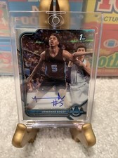 21-22 Bowman Chrome Prospect 1st Lava Refractor Armando Bacot UNC #d/199