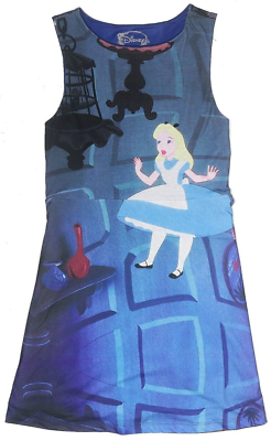 alice in wonderland skater dress Disney Alice in Wonderland Girls Skater Dress Size Medium