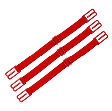 RAZOR Bra Strap Clips Holder Women  s Red - 3 Pack 