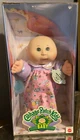 Cabbage Patch Kids Vintage 1990's Mattel Baby Girl Doll in Box - Green Eyes