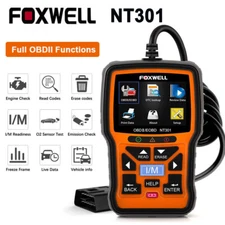 Foxwell NT301 Car Diagnostic Tool OBD2 Scanner Code Reader OBD II Check Engine 