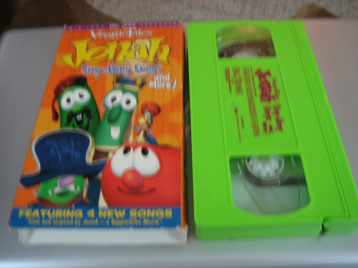 VeggieTales - Jonah Sing-Along Songs (VHS, 2002