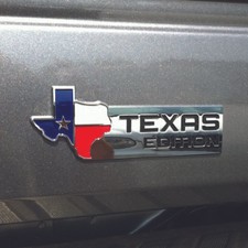 1pc Xl Texas Edition Emblem Badge F150 F250 F350 Door Fender Tailgate Universal