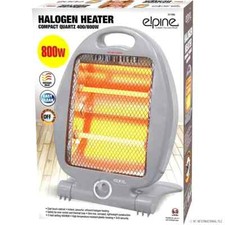 HALOGEN ELECTRIC HEATER 800W PORTABLE INSTANT HEAT FREE STANDING QUARTZ
