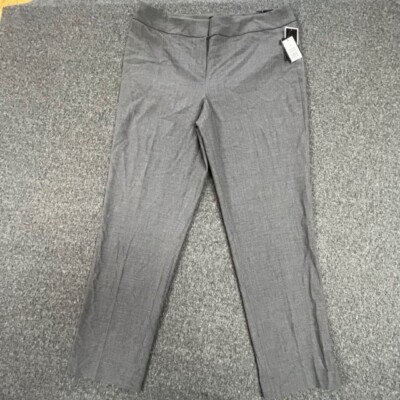 Nine West Pants Womens 10 (34x28) The Skinny Gray - New