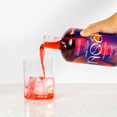 NOA Non-Alcoholic Italian Bitter! Bitters Aperitif Apertivo Alcohol Free Liqueu