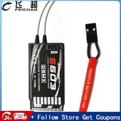 FSFLY S603 2.4G 6CH Full Range Aircraft Receiver for DSMX DX6i JR DX7 PPM New